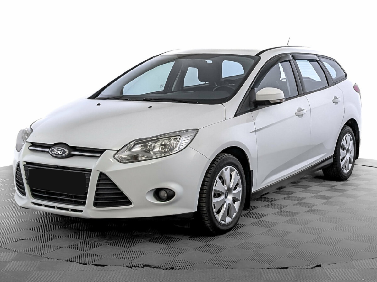 Ford Focus III, 2015, 2015 с пробегом 137 938 км, цвет Белый, цена - 662 400 руб., кузов - Универсал 5 дв.
