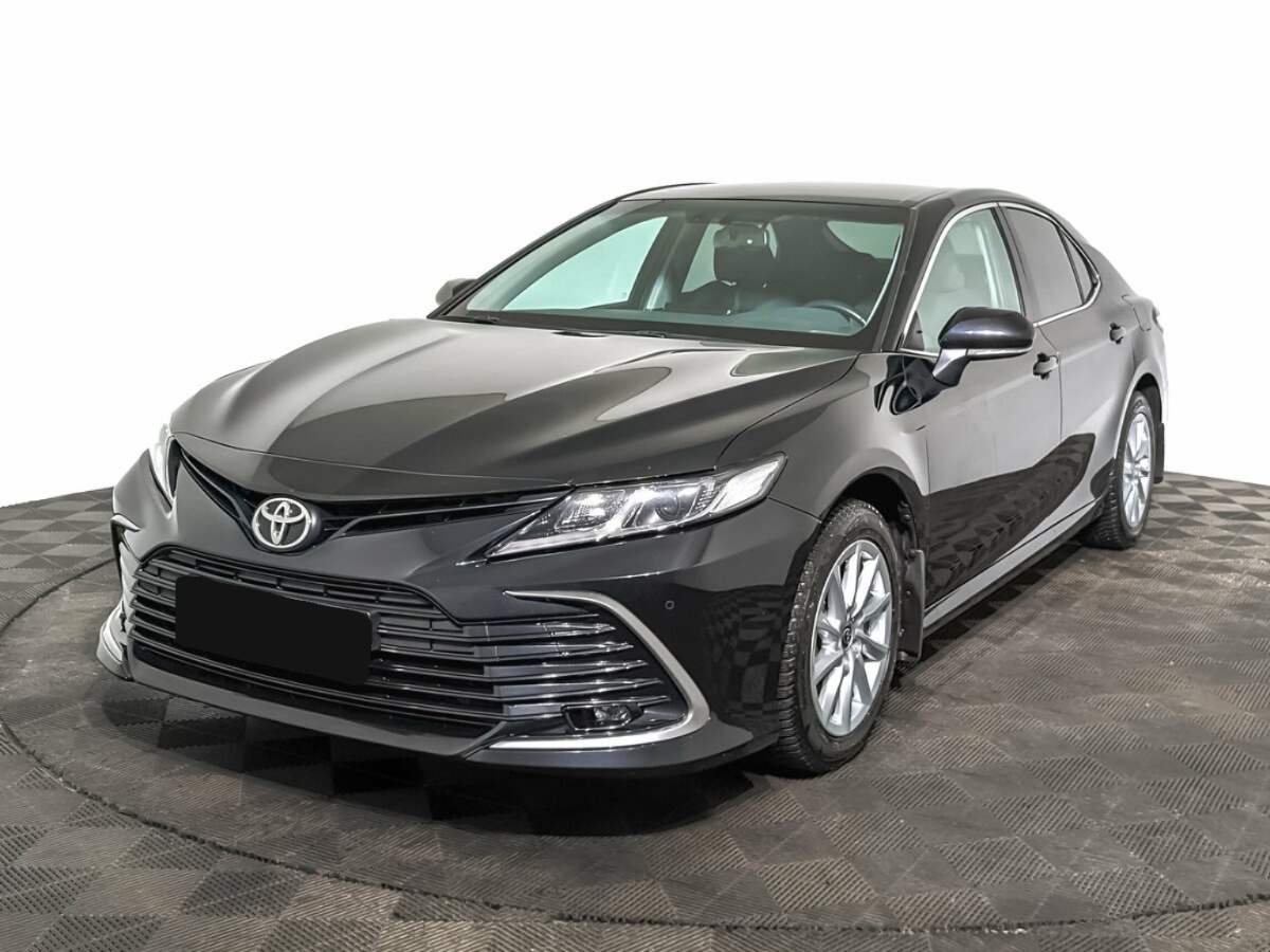 Toyota Camry VIII (XV70), 2021, 2021 с пробегом 33 324 км, цвет Чёрный, цена - 2 145 600 руб., кузов - Седан