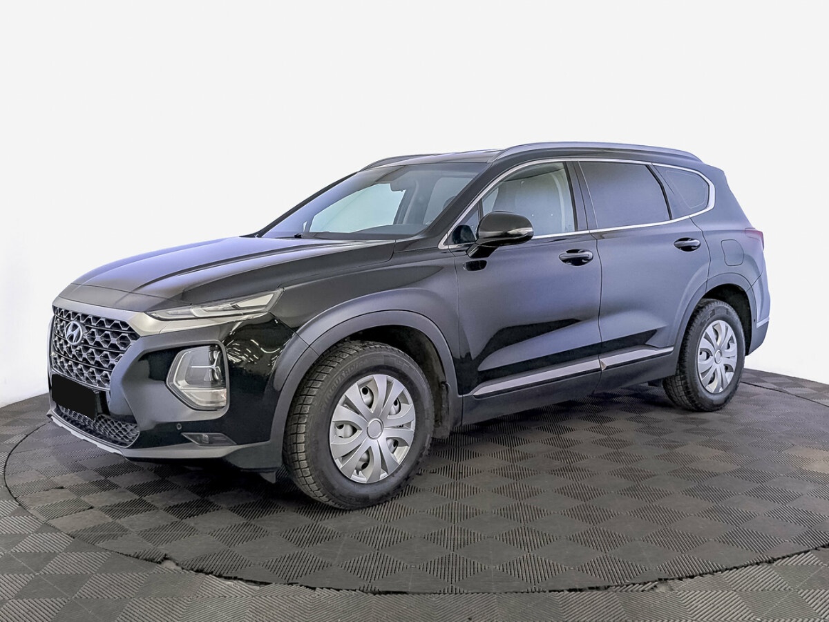 Hyundai Santa Fe IV, 2020, 2020 с пробегом 68 385 км, цвет Чёрный, цена - 2 505 600 руб., кузов - Внедорожник 5 дв.