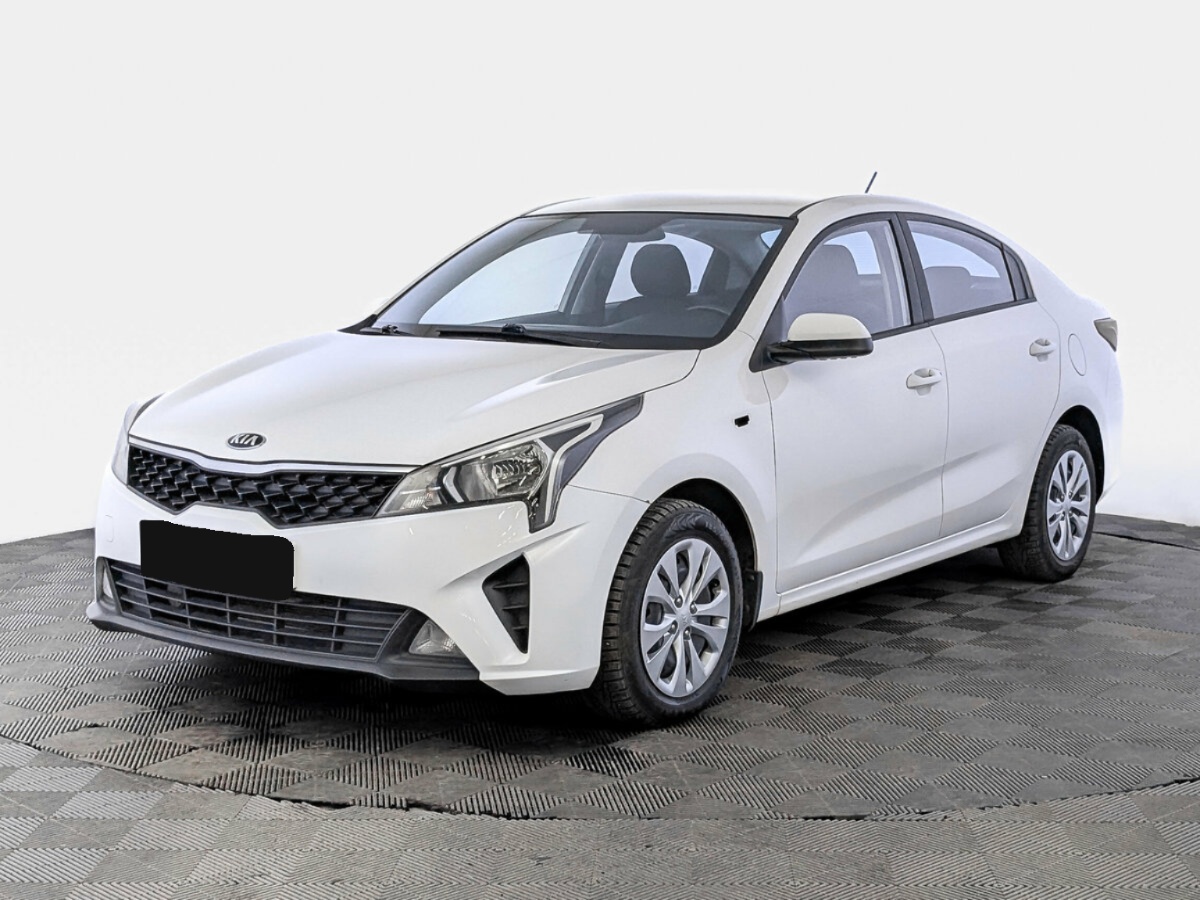 Kia Rio IV Рестайлинг, 2021, 2021 с пробегом 100 136 км, цвет Белый, цена - 1 065 600 руб., кузов - Седан