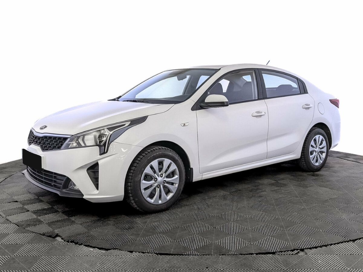 Kia Rio IV Рестайлинг, 2021, 2021 с пробегом 43 437 км, цвет Белый, цена - 1 188 000 руб., кузов - Седан
