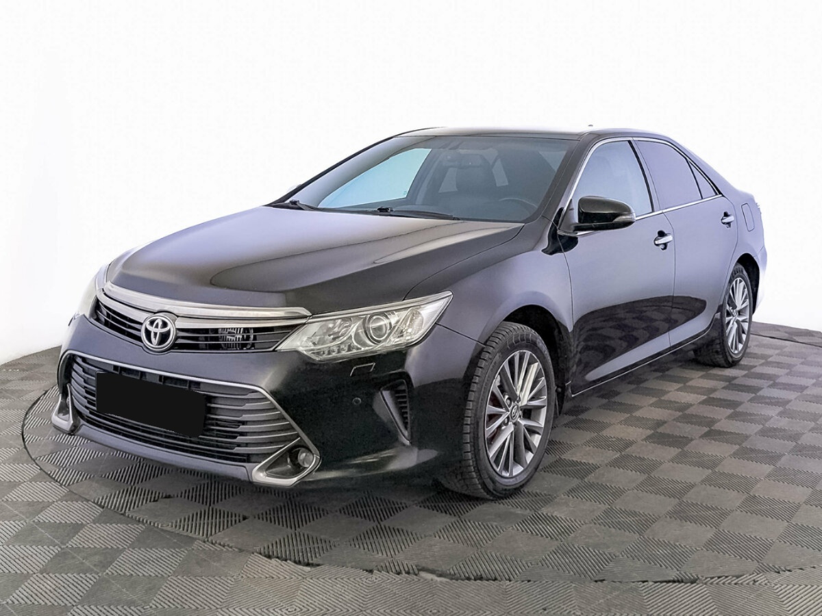 Toyota Camry VII (XV50) Рестайлинг, 2016, 2016 с пробегом 263 161 км, цвет Чёрный, цена - 1 339 200 руб., кузов - Седан