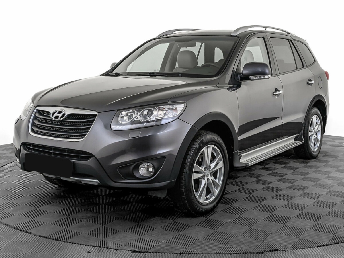 Hyundai Santa Fe II Рестайлинг, 2011, 2011 с пробегом 134 135 км, цвет Серый, цена - 1 044 000 руб., кузов - Внедорожник 5 дв.