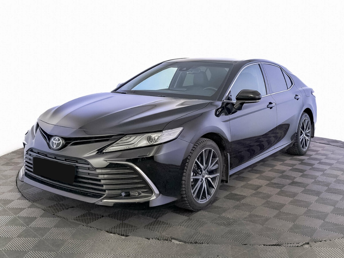 Toyota Camry VIII (XV70) Рестайлинг, 2021, 2021 с пробегом 104 678 км, цвет Чёрный, цена - 2 514 888 руб., кузов - Седан
