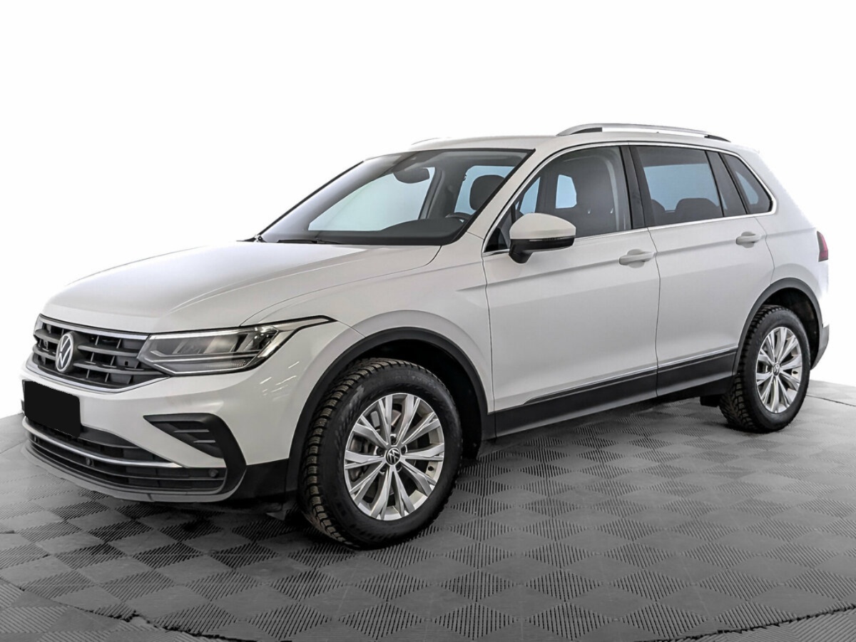 Volkswagen Tiguan II Рестайлинг, 2021, 2021 с пробегом 52 829 км, цвет Белый, цена - 2 718 000 руб., кузов - Внедорожник 5 дв.