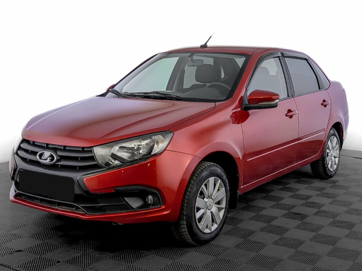 Lada (ВАЗ) Granta I Рестайлинг, 2022, 2022 с пробегом 47 938 км, цвет Красный, цена - 468 000 руб., кузов - Седан