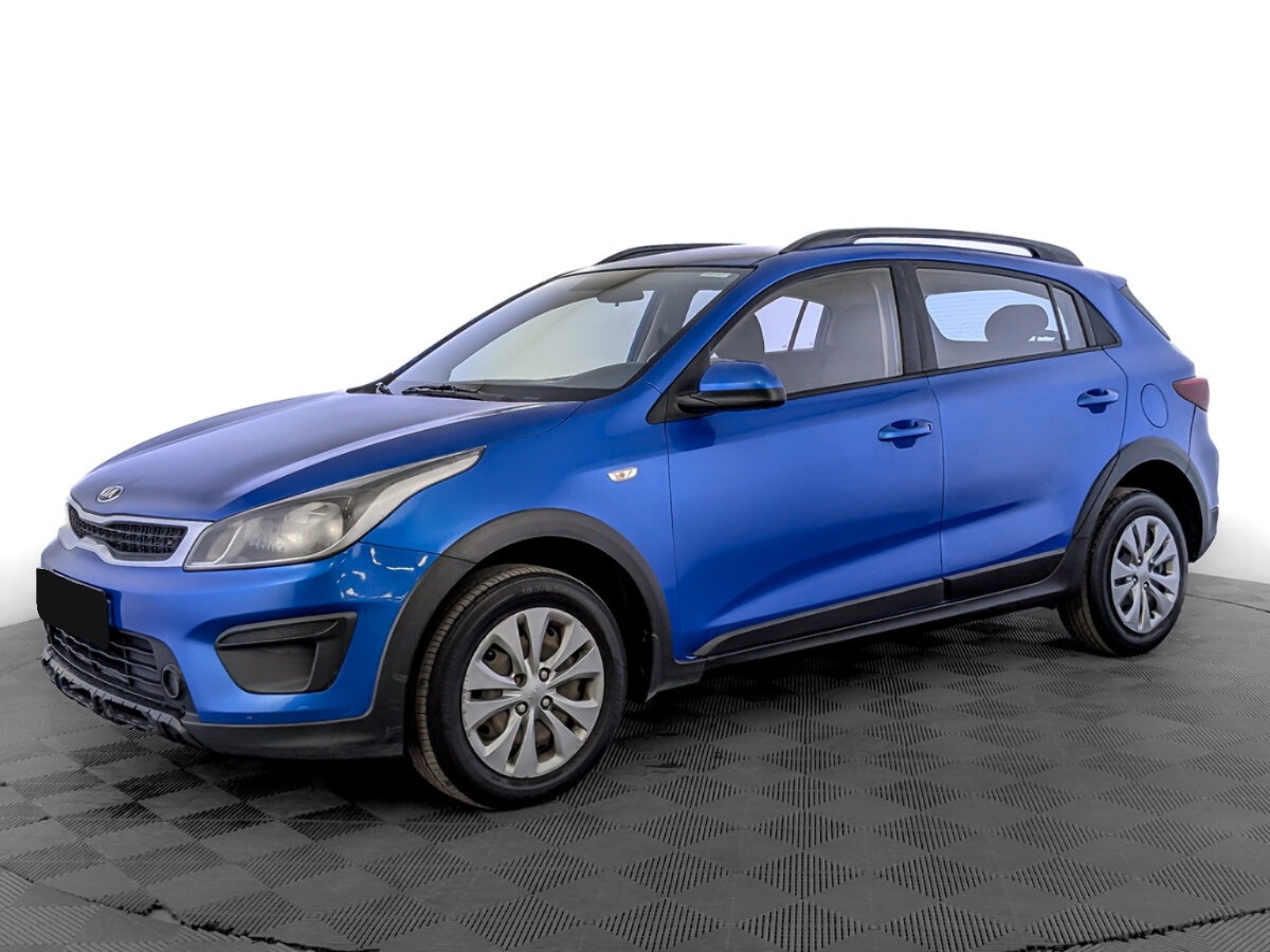 Kia Rio X-Line IV, 2019, 2019 с пробегом 230 818 км, цвет Синий, цена - 536 400 руб., кузов - Хэтчбек 5 дв.