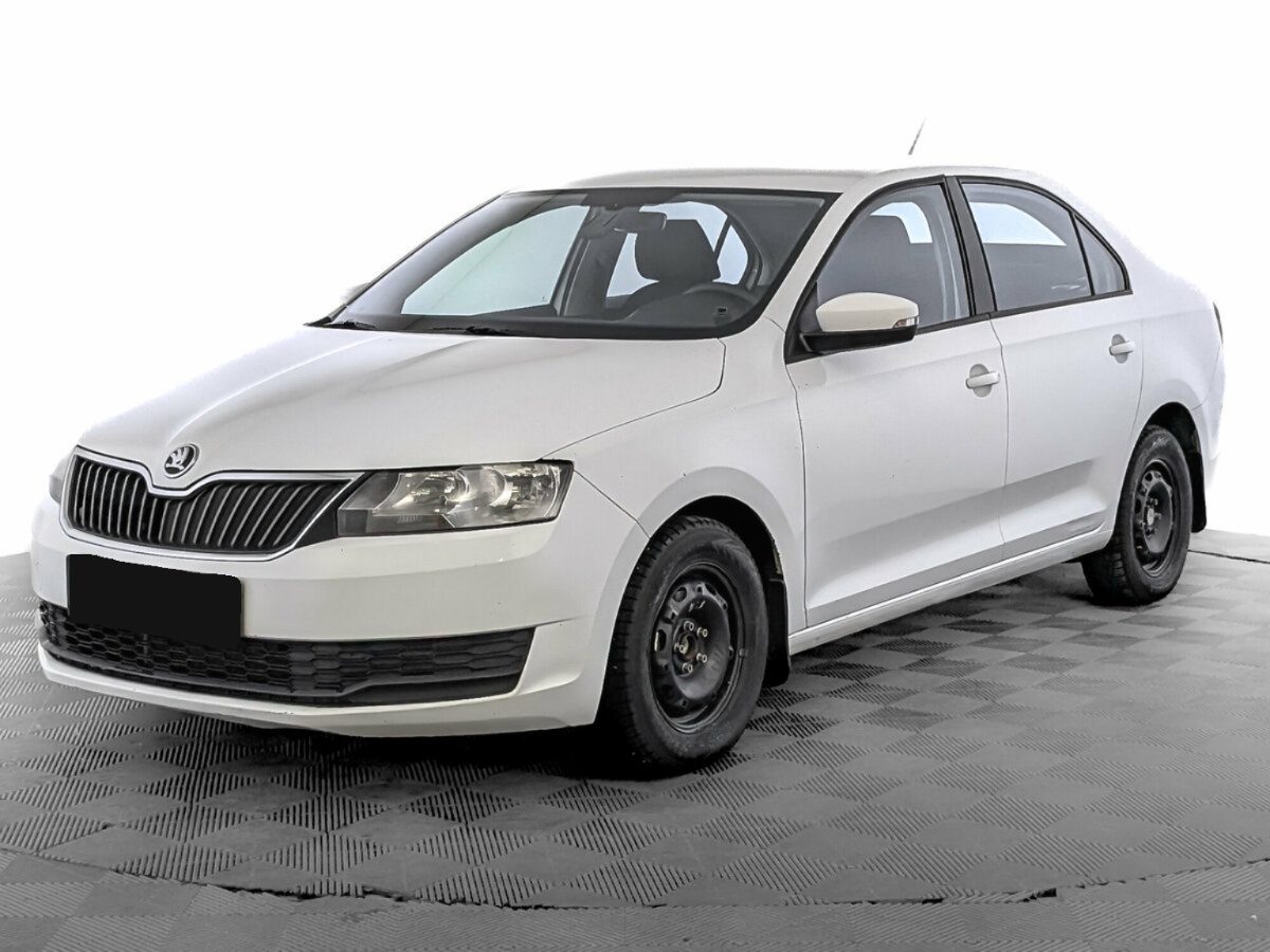 Skoda Rapid I Рестайлинг, 2019, 2019 с пробегом 226 330 км, цвет Белый, цена - 532 800 руб., кузов - Лифтбек