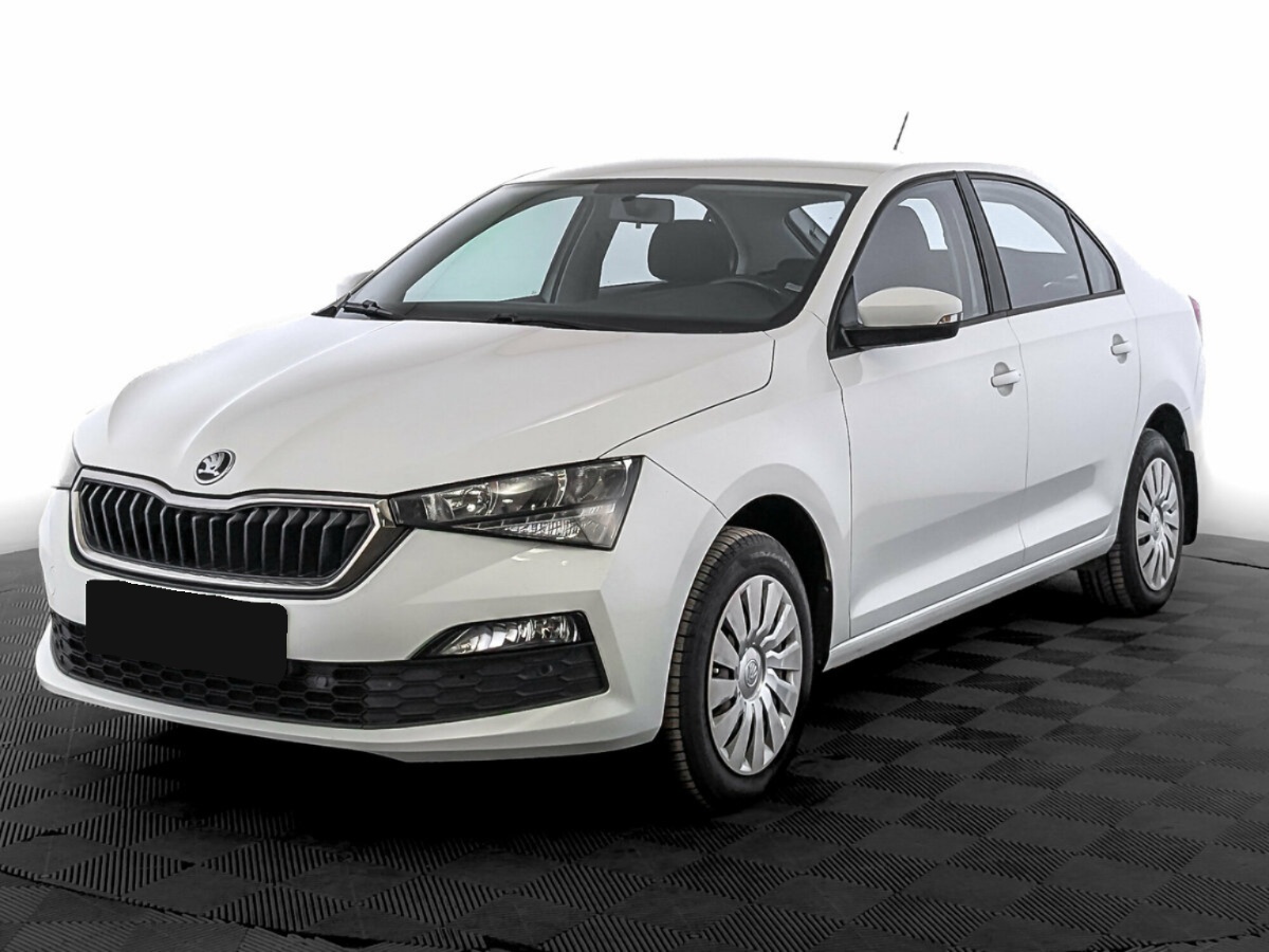 Skoda Rapid II, 2021, 2021 с пробегом 169 391 км, цвет Белый, цена - 828 000 руб., кузов - Лифтбек