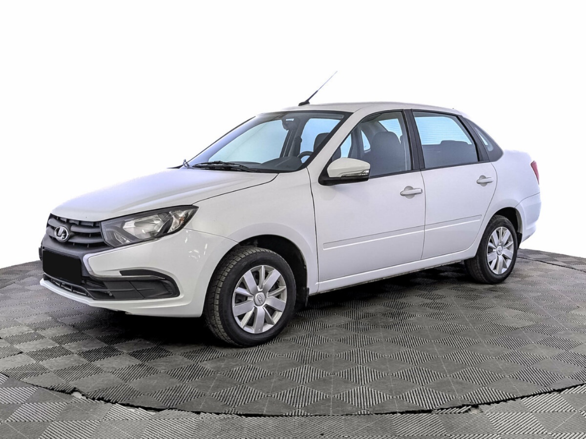 Lada (ВАЗ) Granta I Рестайлинг, 2022, 2022 с пробегом 40 384 км, цвет Белый, цена - 525 600 руб., кузов - Седан