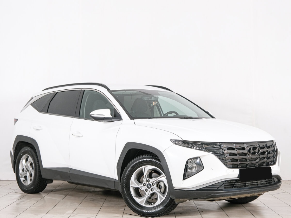 Hyundai Tucson IV, 2021, 2021 с пробегом 90 000 км, цвет Белый, цена - 2 195 280 руб., кузов - Внедорожник 5 дв.