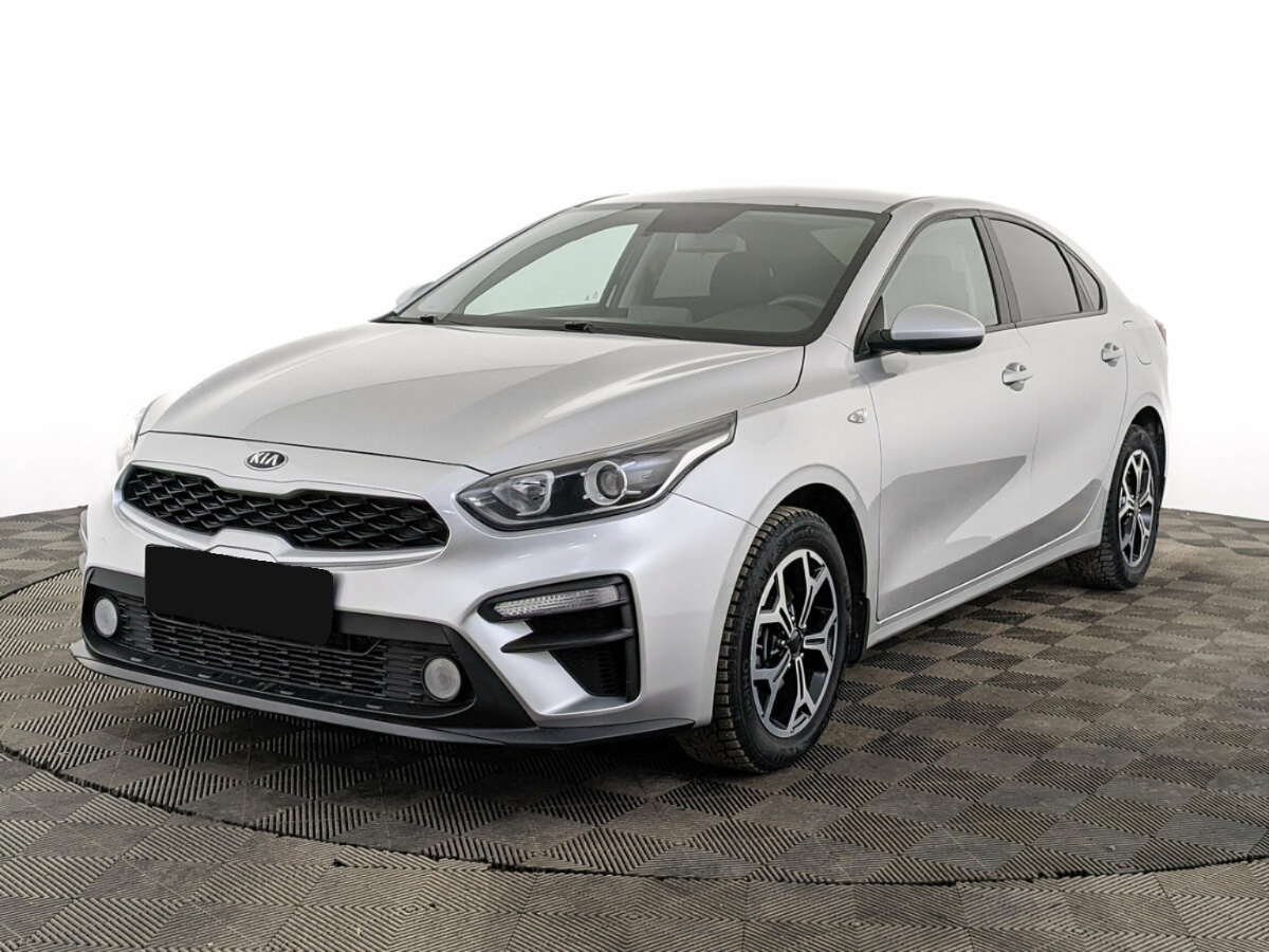 Kia Cerato IV, 2019, 2019 с пробегом 154 373 км, цвет Серебристый, цена - 1 206 000 руб., кузов - Седан