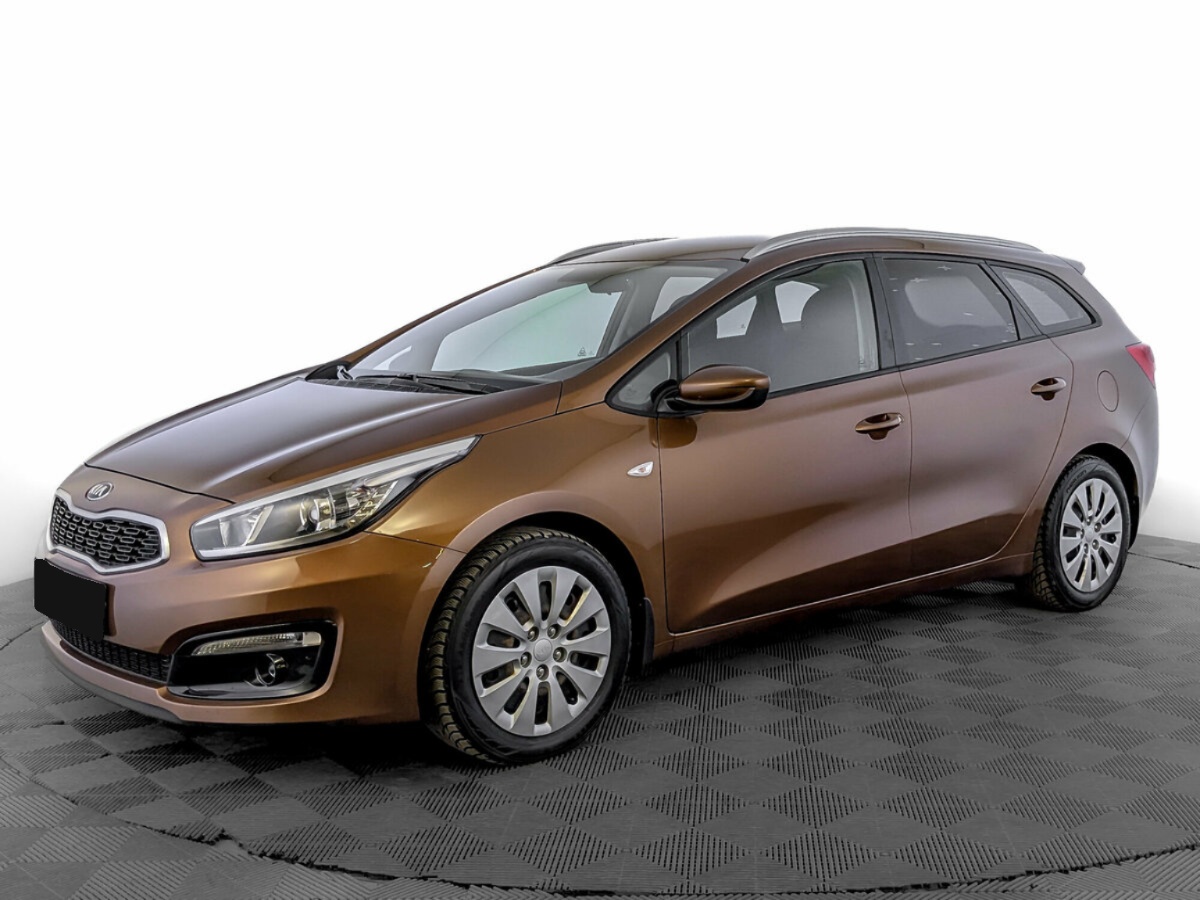 Kia Ceed II Рестайлинг, 2017, 2017 с пробегом 48 455 км, цвет Коричневый, цена - 1 126 800 руб., кузов - Универсал 5 дв.