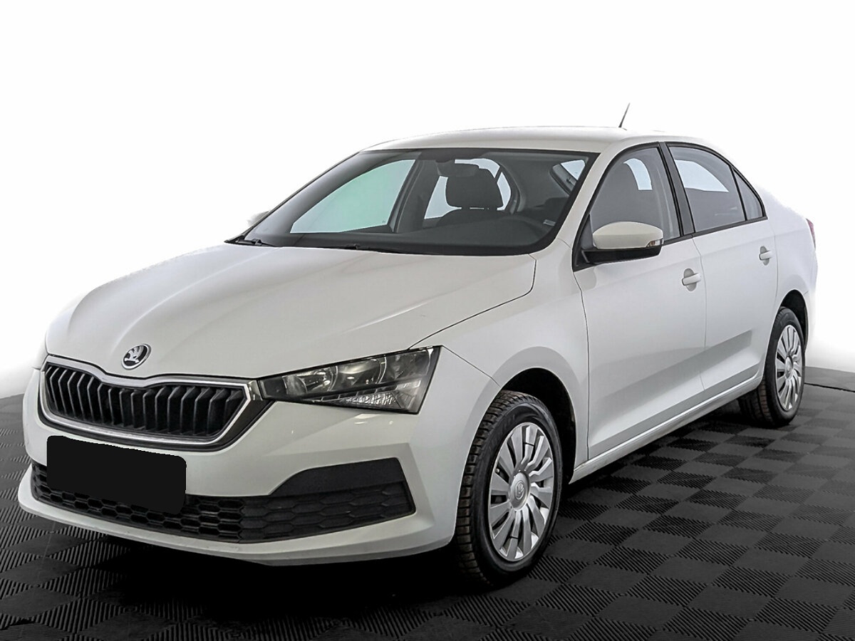 Skoda Rapid II, 2021, 2021 с пробегом 178 318 км, цвет Белый, цена - 853 200 руб., кузов - Лифтбек