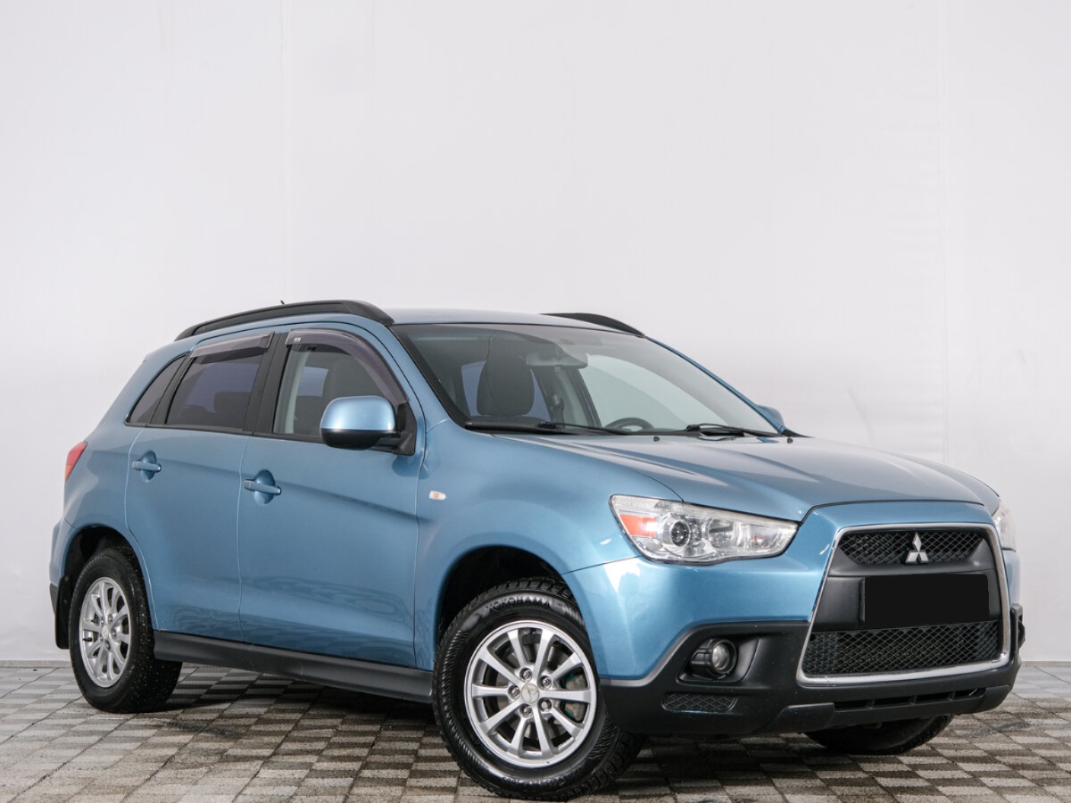 Mitsubishi ASX I, 2011, 2011 с пробегом 242 000 км, цвет Голубой, цена - 755 280 руб., кузов - Внедорожник 5 дв.