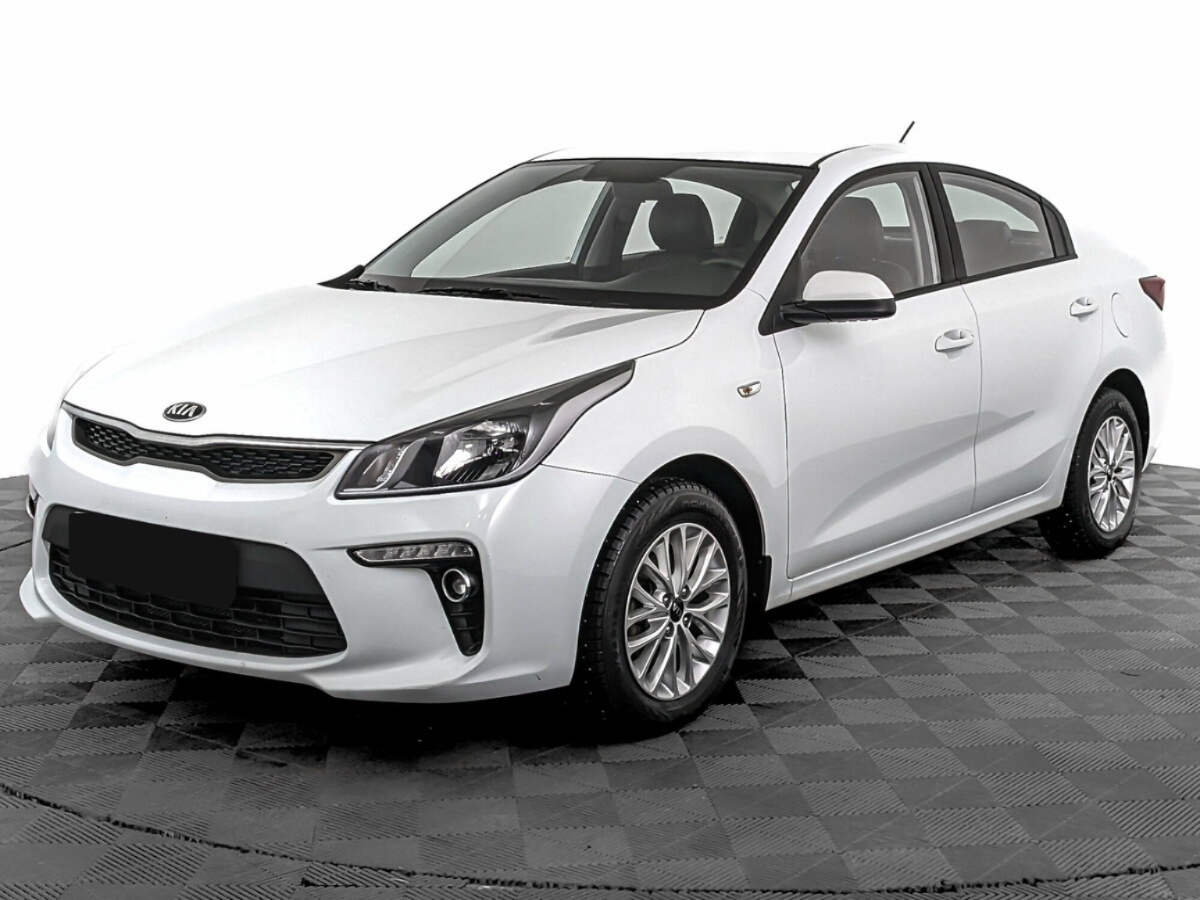 Kia Rio IV, 2020, 2020 с пробегом 79 677 км, цвет Белый, цена - 1 202 400 руб., кузов - Седан