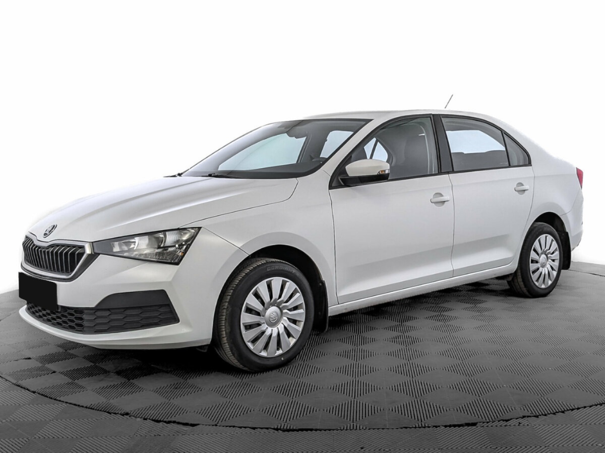 Skoda Rapid II, 2021, 2021 с пробегом 184 644 км, цвет Белый, цена - 853 200 руб., кузов - Лифтбек