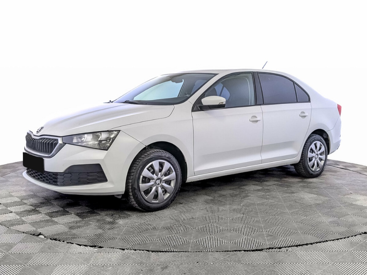 Skoda Rapid II, 2021, 2021 с пробегом 221 461 км, цвет Белый, цена - 781 200 руб., кузов - Лифтбек