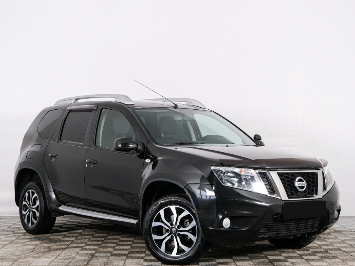 Nissan Terrano III (D10), 2015, 2015 с пробегом 168 000 км, цвет Чёрный, цена - 697 680 руб., кузов - Внедорожник 5 дв.