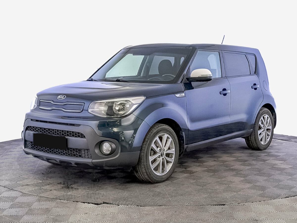 Kia Soul II Рестайлинг, 2018, 2018 с пробегом 113 321 км, цвет Голубой, цена - 1 278 000 руб., кузов - Хэтчбек 5 дв.