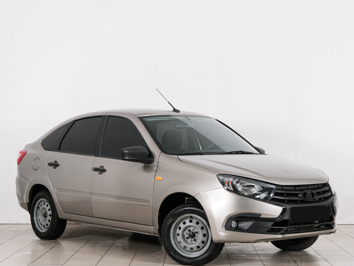Lada (ВАЗ) Granta I Рестайлинг, 2019, 2019 с пробегом 93 000 км, цвет Серый, цена - 452 880 руб., кузов - Лифтбек