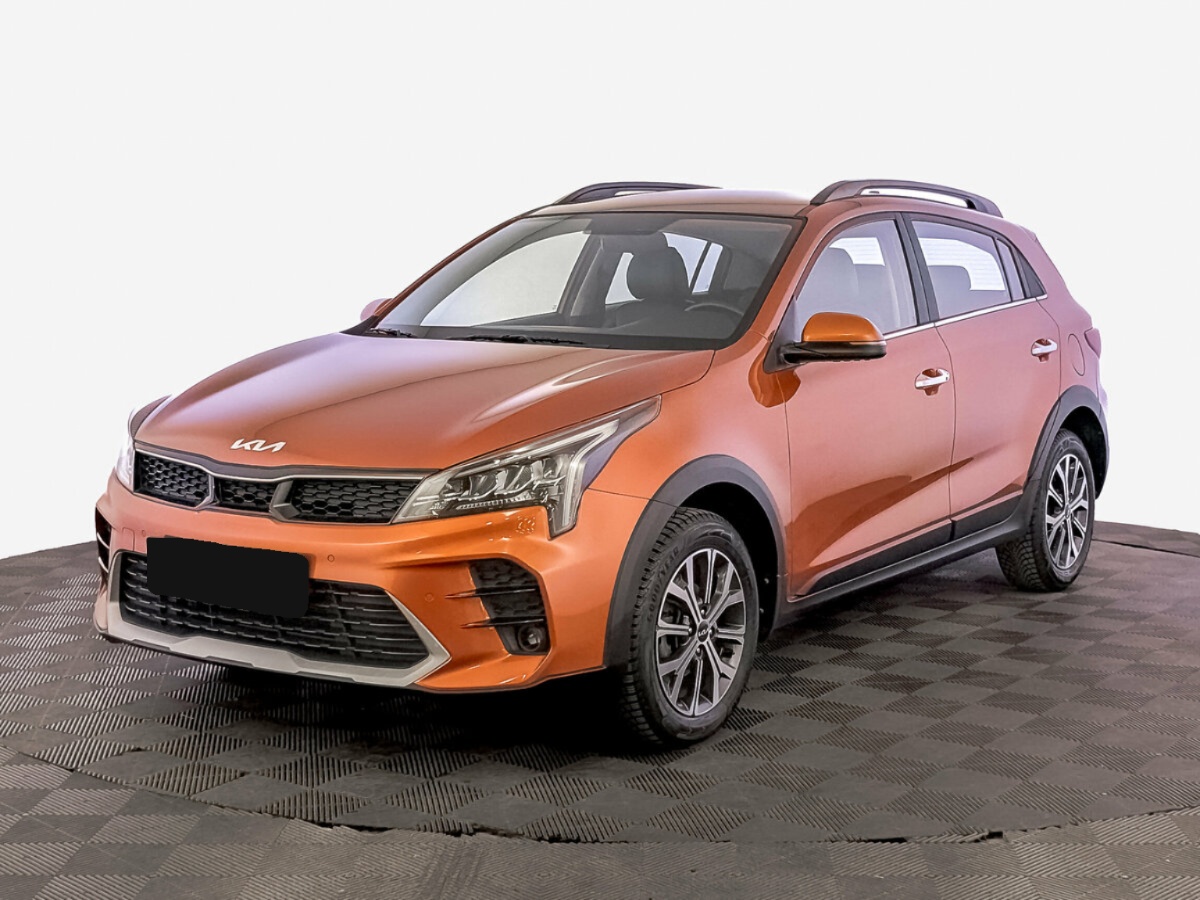 Kia Rio X IV Рестайлинг, 2022, 2022 с пробегом 24 158 км, цвет Оранжевый, цена - 1 659 600 руб., кузов - Хэтчбек 5 дв.