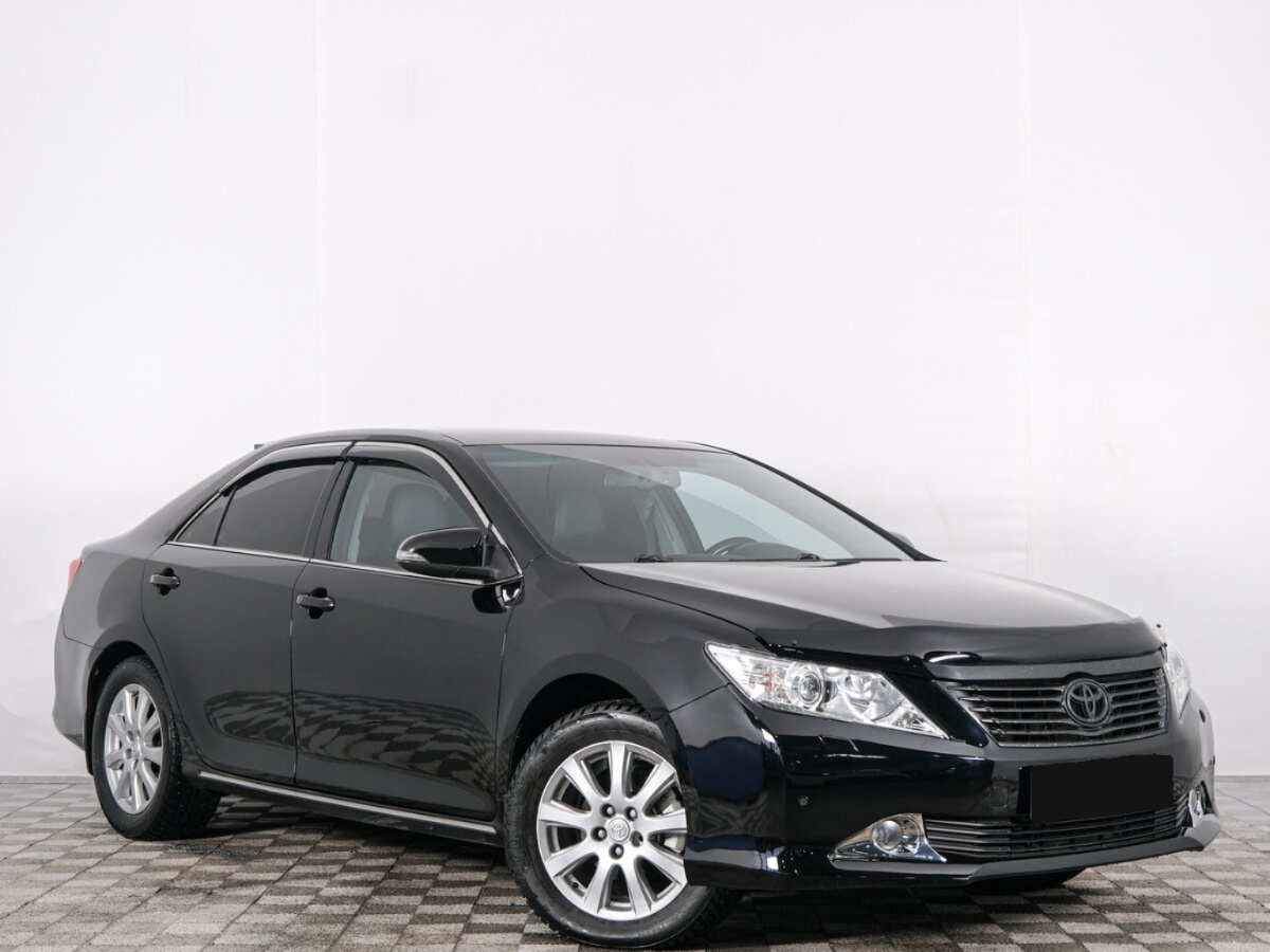 Toyota Camry VII (XV50), 2012, 2012 с пробегом 310 000 км, цвет Чёрный, цена - 964 080 руб., кузов - Седан