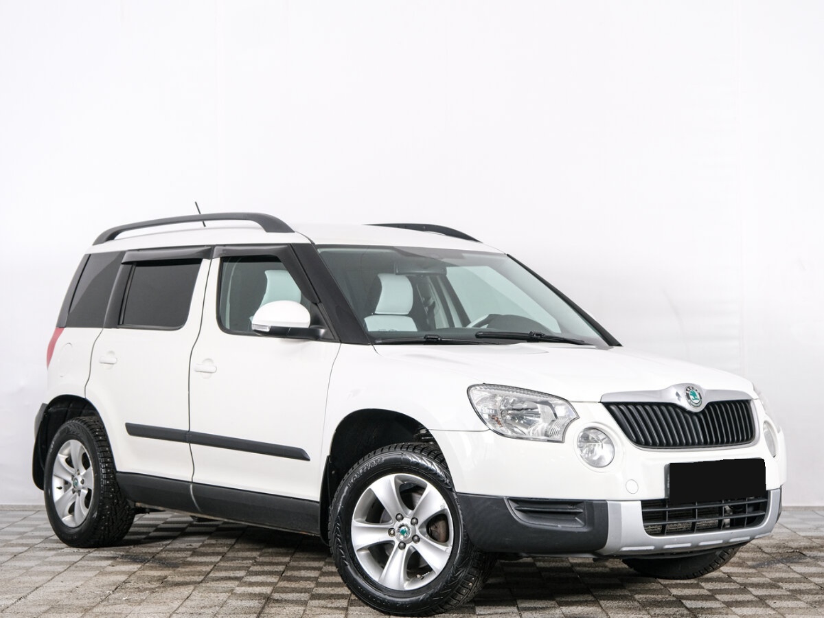 Skoda Yeti I, 2012, 2012 с пробегом 156 670 км, цвет Белый, цена - 719 280 руб., кузов - Внедорожник 5 дв.