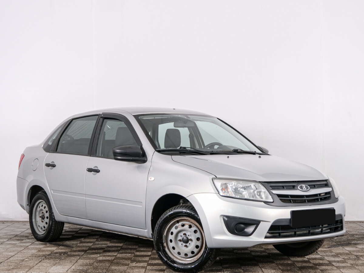 Lada (ВАЗ) Granta I, 2018, 2018 с пробегом 125 000 км, цвет Серебристый, цена - 323 280 руб., кузов - Седан
