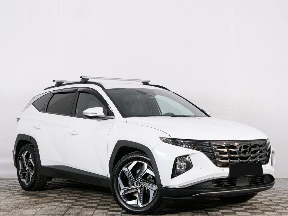 Hyundai Tucson IV, 2020, 2020 с пробегом 116 000 км, цвет Белый, цена - 2 404 080 руб., кузов - Внедорожник 5 дв.