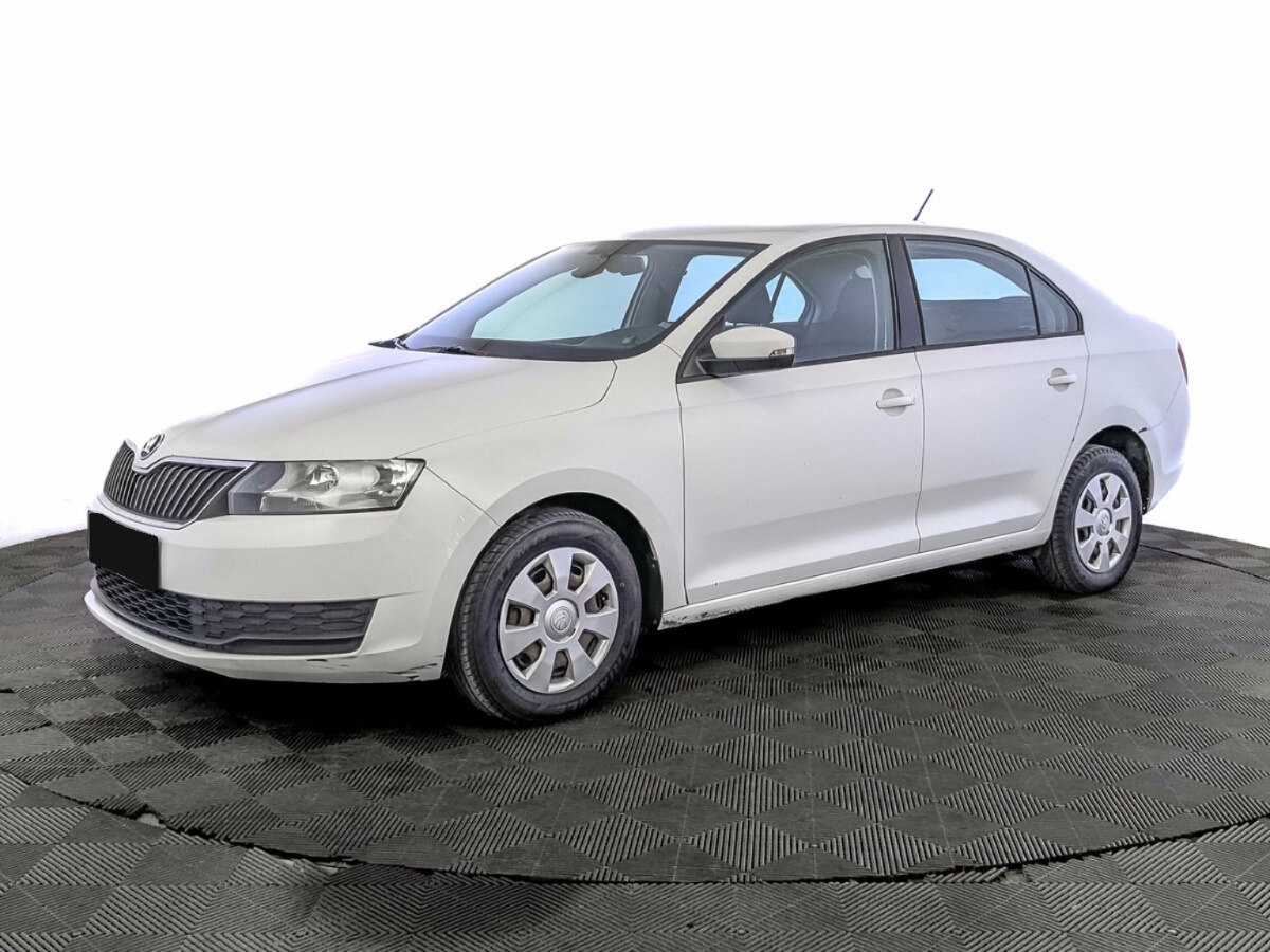 Skoda Rapid I Рестайлинг, 2019, 2019 с пробегом 258 967 км, цвет Белый, цена - 554 400 руб., кузов - Лифтбек