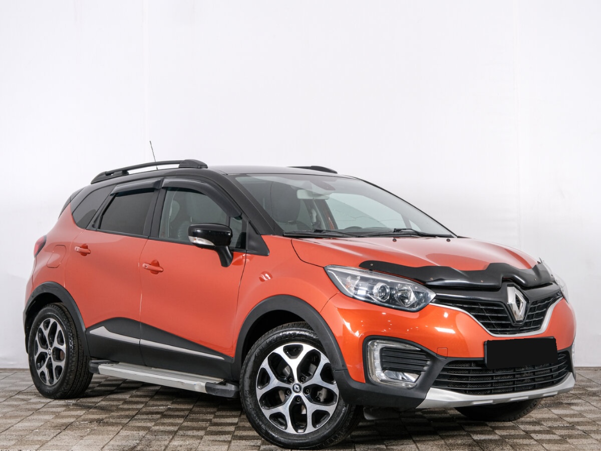 Renault Kaptur I, 2018, 2018 с пробегом 159 000 км, цвет Оранжевый, цена - 892 080 руб., кузов - Внедорожник 5 дв.