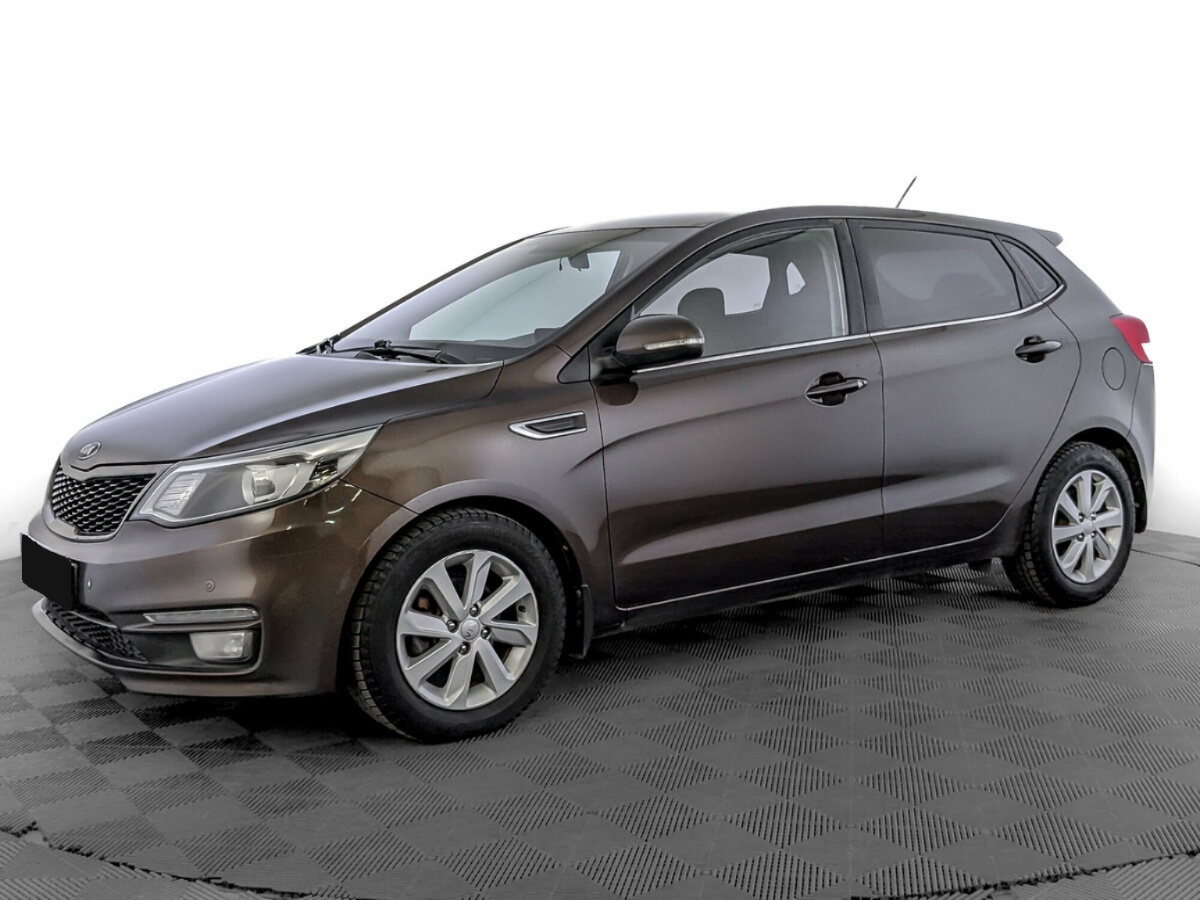 Kia Rio III Рестайлинг, 2017, 2017 с пробегом 135 254 км, цвет Коричневый, цена - 846 000 руб., кузов - Хэтчбек 5 дв.
